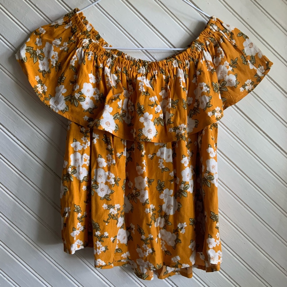 Floral crop top